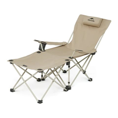 Reposera Plegable Reclinable 2 En 1 Aluminio