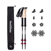 Bastones De Trekking De Fibra De Carbono 135cm