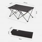 Mesa Plegable de Tela y Aluminio Ultraliviana